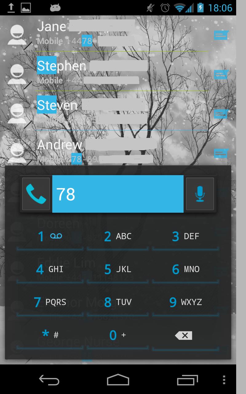 Intelliphone licence Screen 2