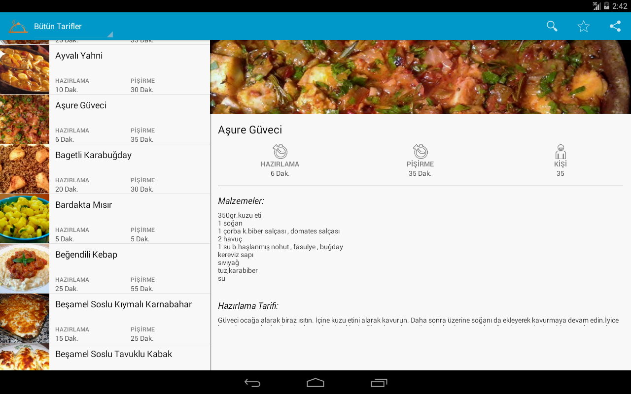 Internetsiz Yemek Tarifleri For Android Apk Download