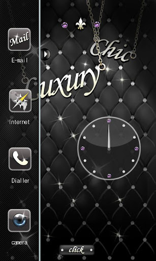 【免費個人化App】CUKI Theme Luxury Black-APP點子