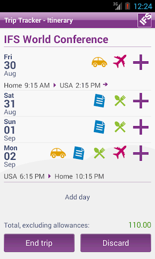 IFS Trip Tracker