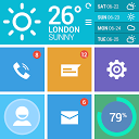 AnWP Flat Toucher Theme mobile app icon