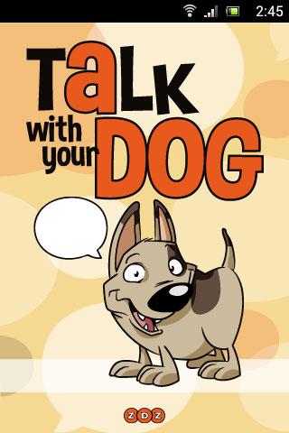Android application Talk with your Dog –Translator screenshort