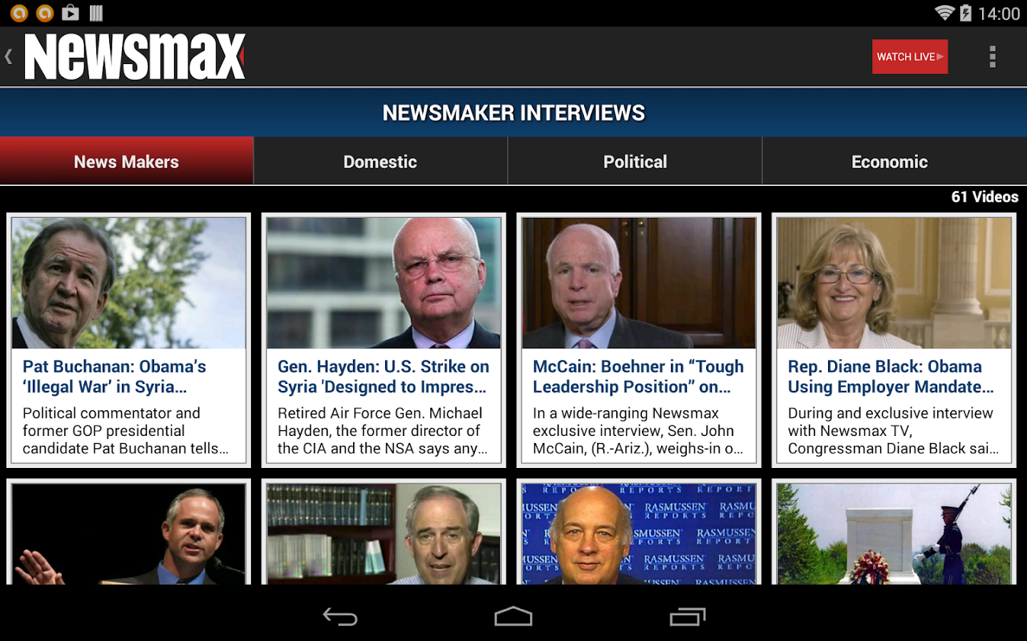 Newsmax TV & Web Android Apps on Google Play