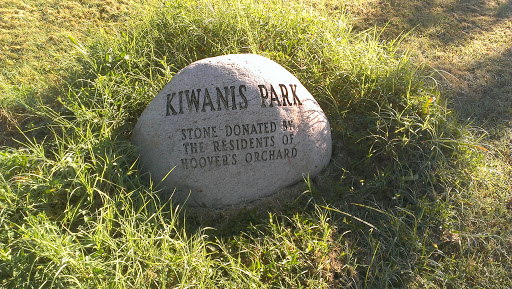 Kiwanis Park Dedication Stone