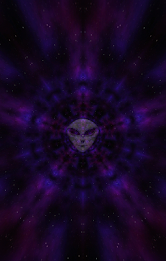 Runner in the UFO - Music Visualizer Premium poster 9