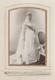 Staatsieportret van koningin-regentes Emma