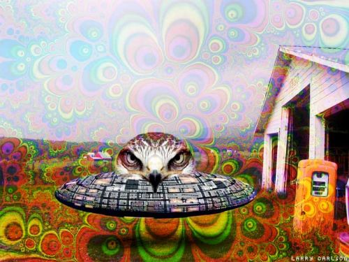 Surreal art by Larry Carlson