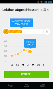 Duolingo: Sprachkurse umsonst Screenshot