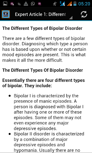 【免費健康App】Types Of Bipolar-APP點子