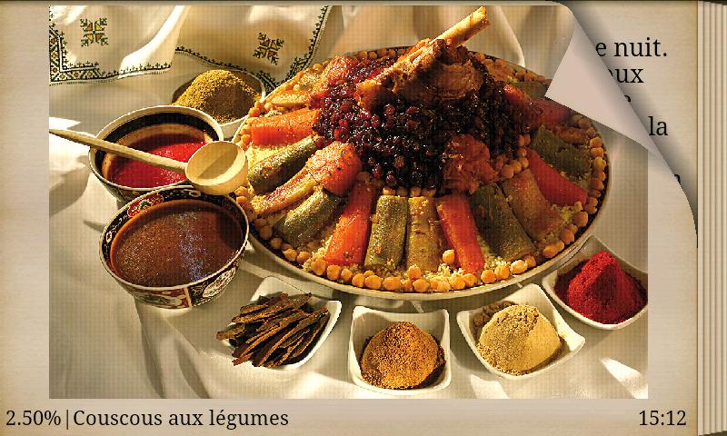 Cuisine traditionnelle:Maroc Screen 2