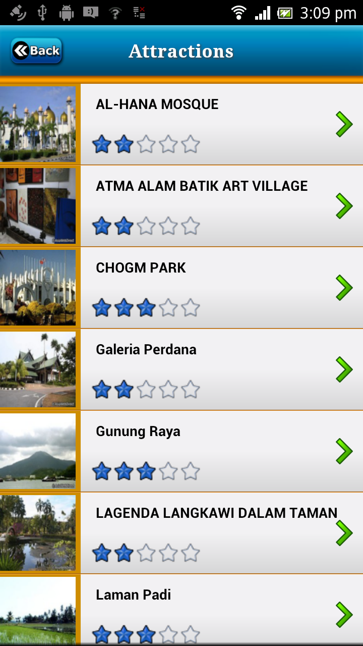 Langkawi Offline Travel Guide Screen 3