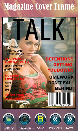 Magazine Cover Frame