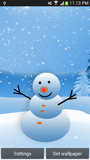 免費下載個人化APP|Snowman Live Wallpaper app開箱文|APP開箱王