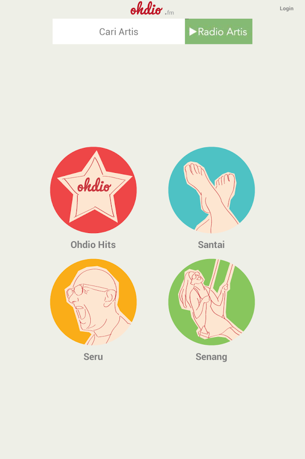 Ohdio.fm BETA - screenshot