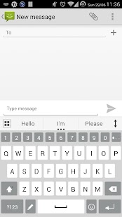 Download Theme for A.I.type G3 white APK for Android