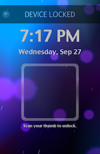 Fingerprint Screen Locker