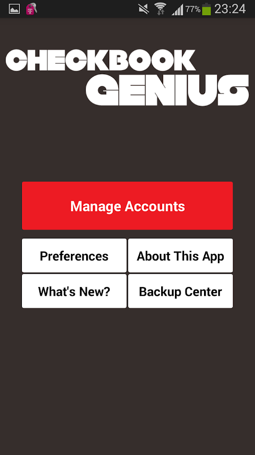Android application Checkbook Genius 3 App screenshort