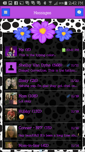 GO SMS THEME - SCS402