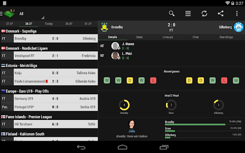 The Soccer Livescore App