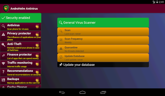 AntiVirus Security - screenshot thumbnail