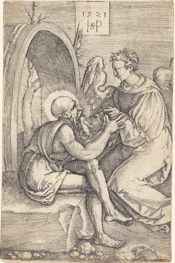Saint Jerome with the Angel