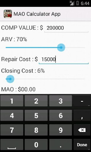 【免費商業App】Real Estate MAO Calculator-APP點子