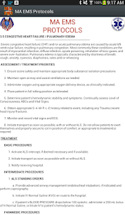 MA EMS Protocols Screenshots 2