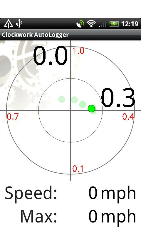 Android application Clockwork AutoLogger screenshort