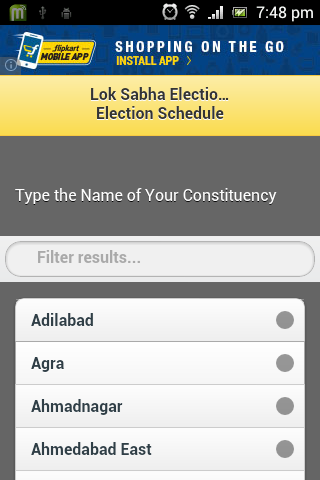 Lok Sabha Election 2014 Dates