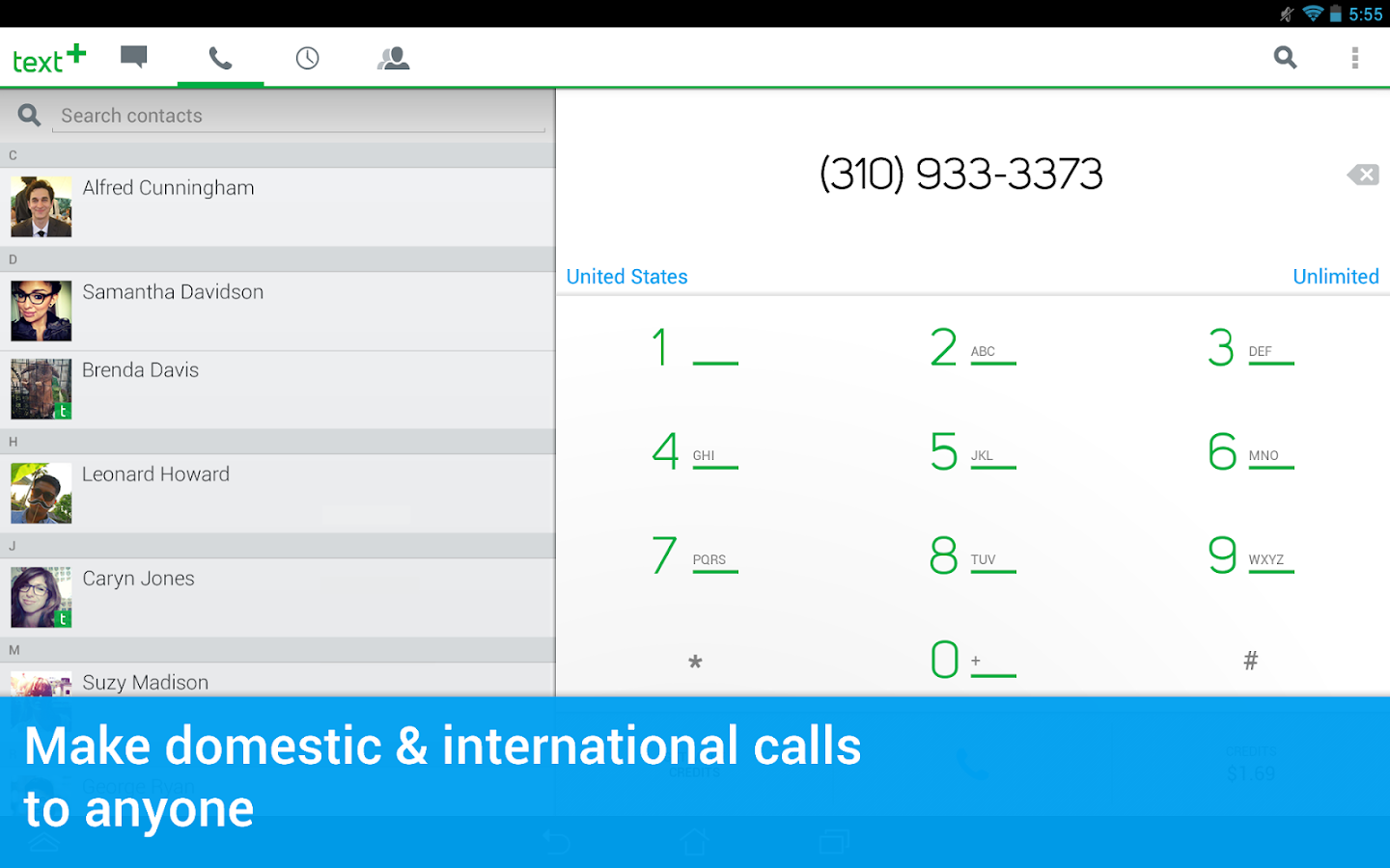 textPlus Free Text + Calls – Android Apps on Google Play