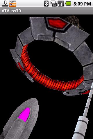 Android application 3D Viewer screenshort