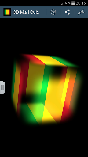 3D Mali Cube Flag LWP