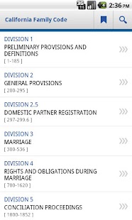 Free California Family Code APK