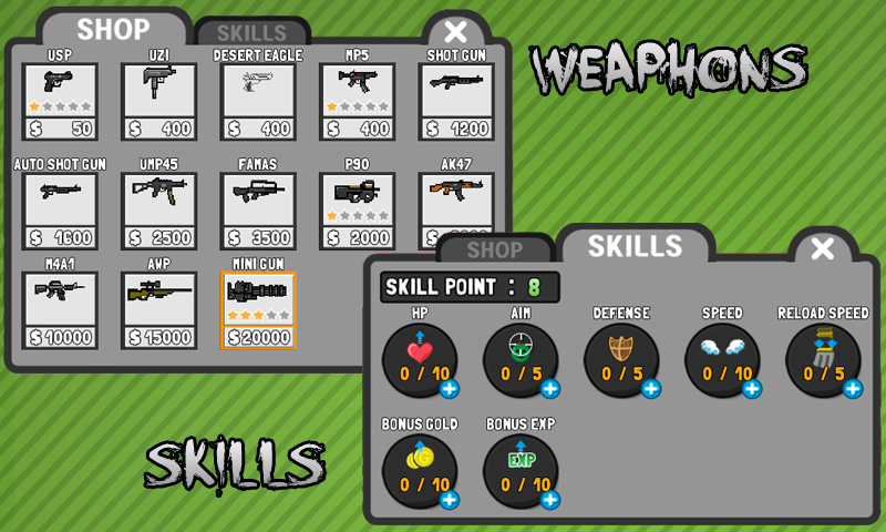 Screenshot Stickman And Gun v2.1.4 MOD APK [Unlimited Money / Skill]