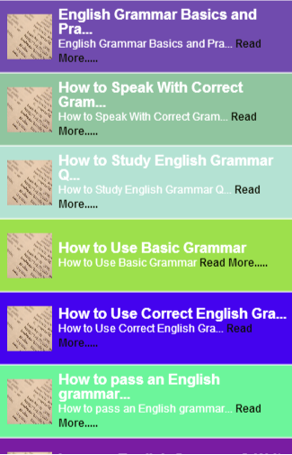 English Grammar in Use Tips