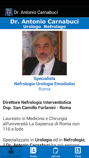 Dr. Antonio Carnabuci - Roma