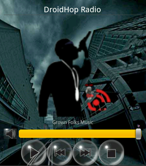    DroidHop Radio Hip Hop SMN- screenshot  