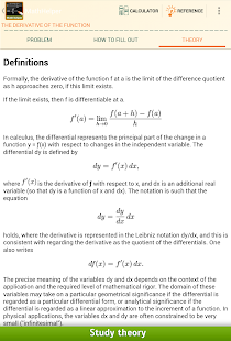 Math Helper - Algebra Calculus - screenshot thumbnail