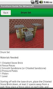 Furniture Guide for Minecraft