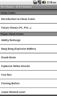 Unofficial ProCheats for GTA 5