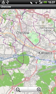 Chorzow, Katowice Street Map Screenshots 2