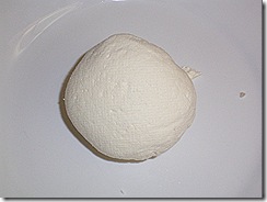 Close up of the cheese texture