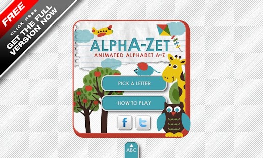 Alpha-Zet: Animated ABCs Free