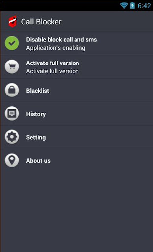 Blacklist - Call Blocker