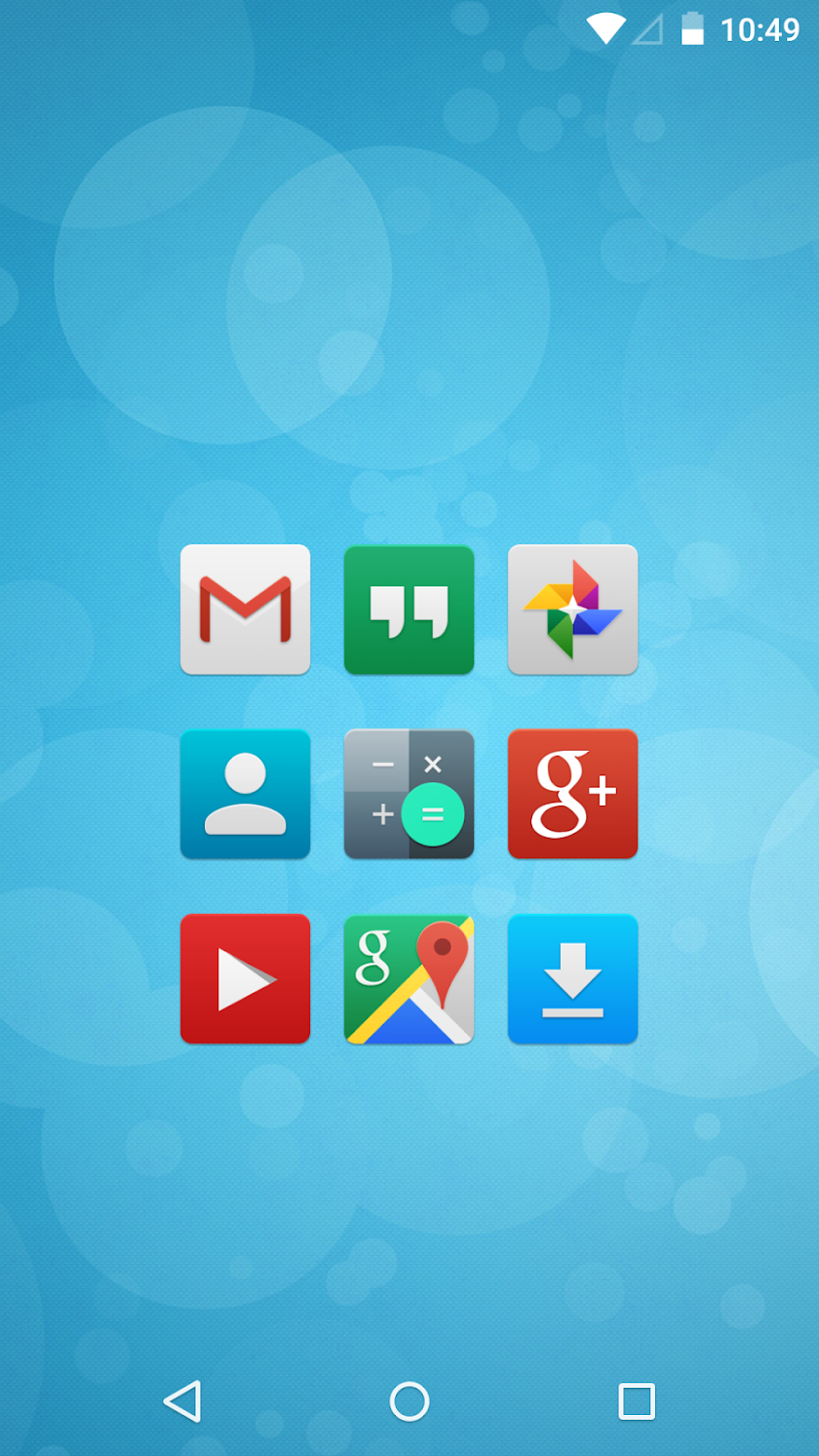 Tersus - Icon Pack Screen 1