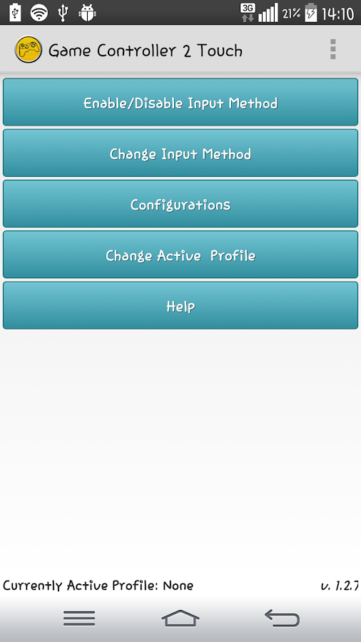   Game Controller 2 Touch- หน้าจอ 