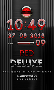 免費下載娛樂APP|digital clock red deluxe app開箱文|APP開箱王