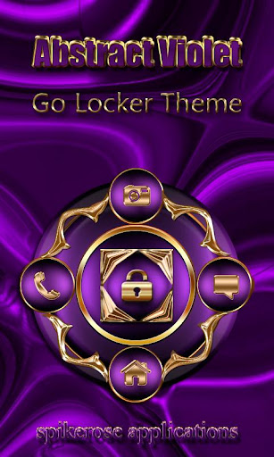 Abstract Violet Go Locker