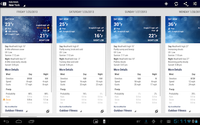 AccuWeather Platinum Pro AccuWeather, Platinum,screenshot,prakiraan,cuaca,widget,android,apk