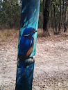 Blue Rock Thrush Mural